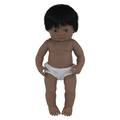 Miniland Educational Anatomically Correct Baby Doll, 15in Hispanic Boy 31057